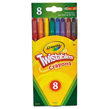 Crayola® Twistable Crayons, Premium Traditional Colors, 8-pack freeshipping - TVN Wholesale